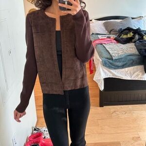 Brown Leather Women's Jacket
